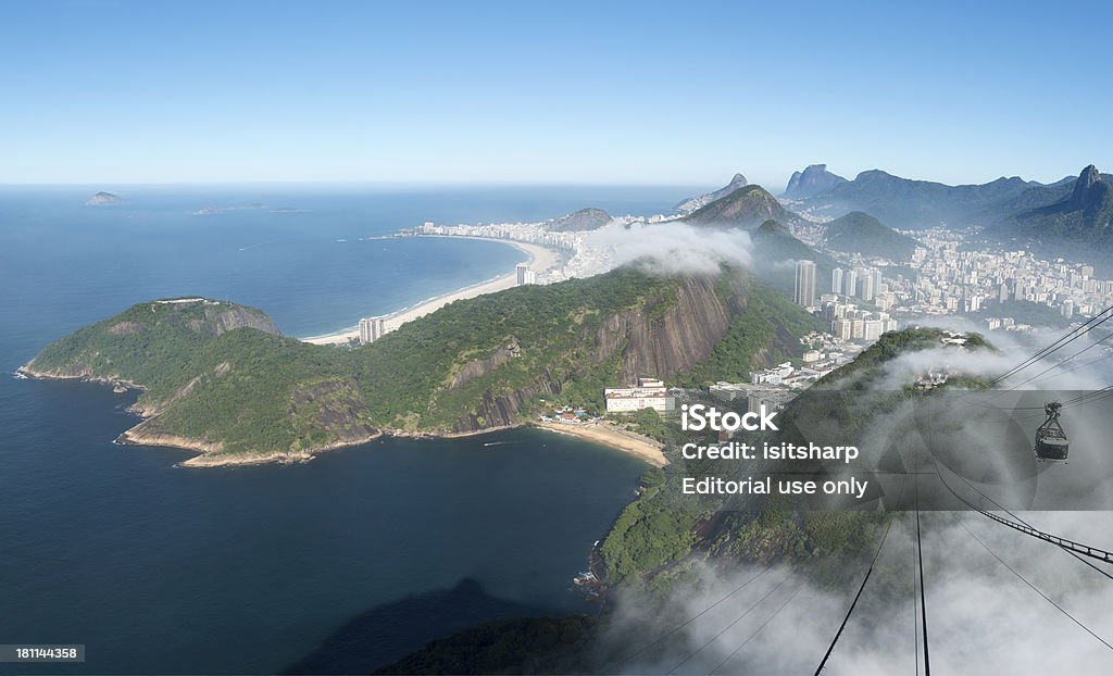 Рио-де-Жанейро - Стоковые фото Вид с воздуха роялти-фри