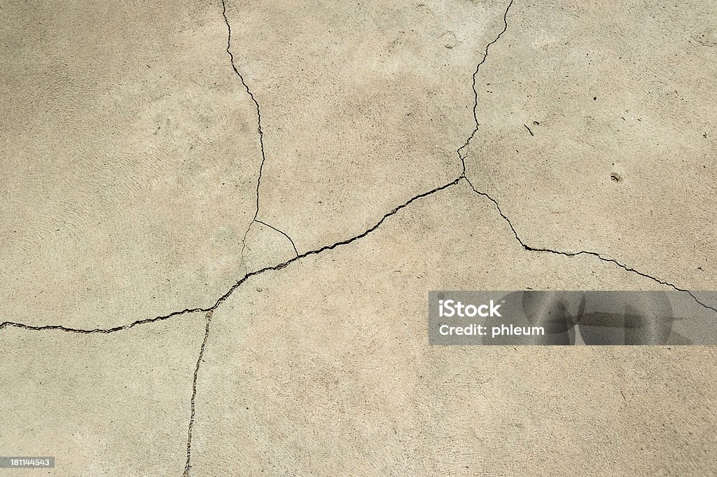 Ciment fissuré fond - Photo de Beige libre de droits