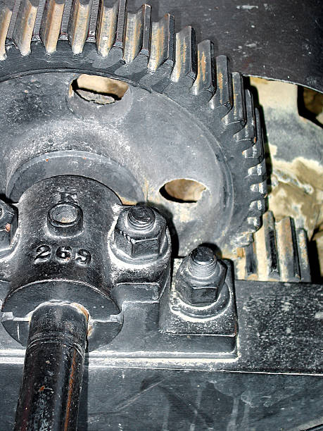 istock Industrial Machinery Gear 181144576