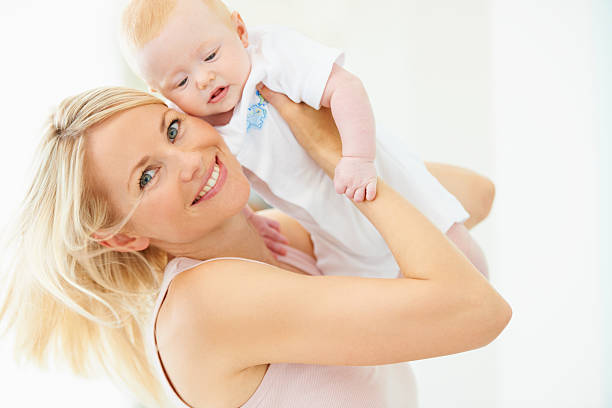istock Feeling the joys of being a mother 181144829