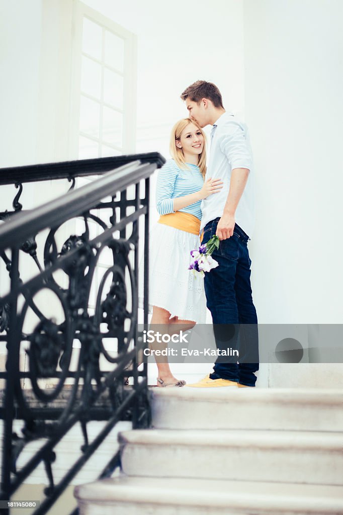Junges Paar zusammen - Lizenzfrei 16-17 Jahre Stock-Foto