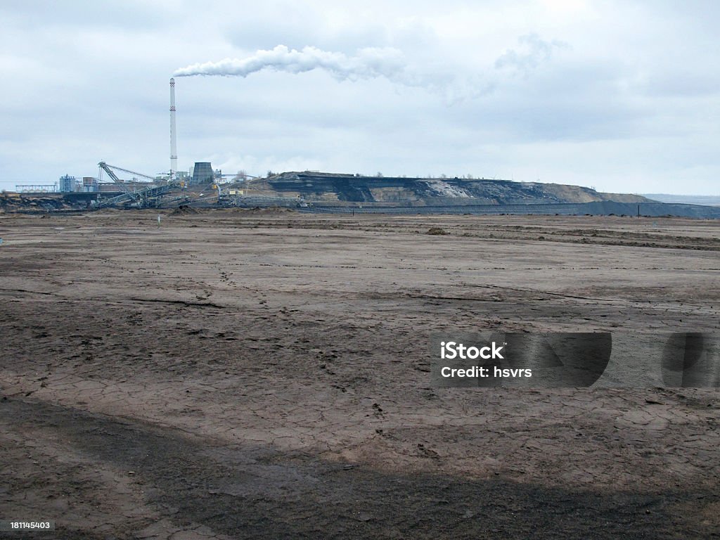 Central eléctrica a carbón - Foto de stock de Aire libre libre de derechos