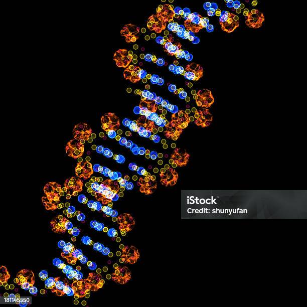 Foto de Drugmodel Queimando Dna De Um Gene Nasceu e mais fotos de stock de RNA - RNA, Proteína, Vínculo
