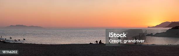 Sunset Beach Panoramablick Stockfoto und mehr Bilder von Abgeschiedenheit - Abgeschiedenheit, Blau, Fotografie