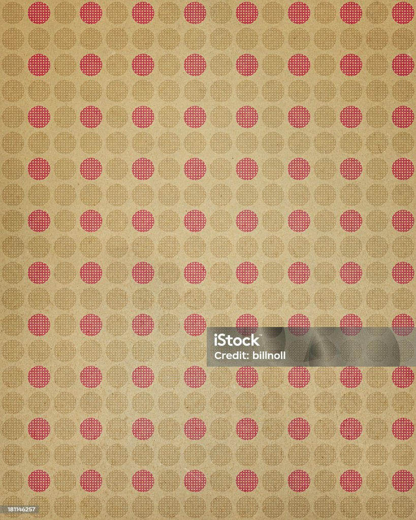 Papel com sem costura polka dot padrão - Royalty-free Amarelo Foto de stock