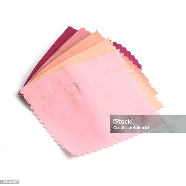 Foto de Amostras De Tecido Rosa Estampada e mais fotos de stock de Amostra de Tecido - Material Têxtil - Amostra de Tecido - Material Têxtil, Amostra de Cor, Material Têxtil