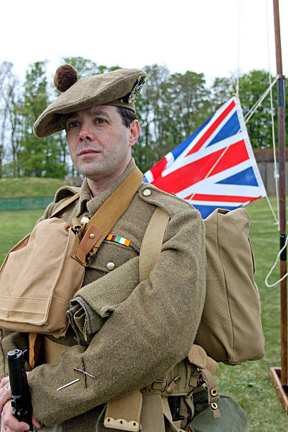 istock WW1 Scottish Soldier. 181146463