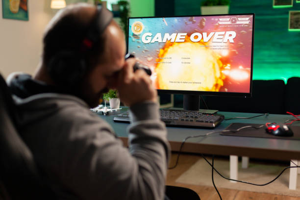 istock Competitive player losing e-sport championship 1811466455