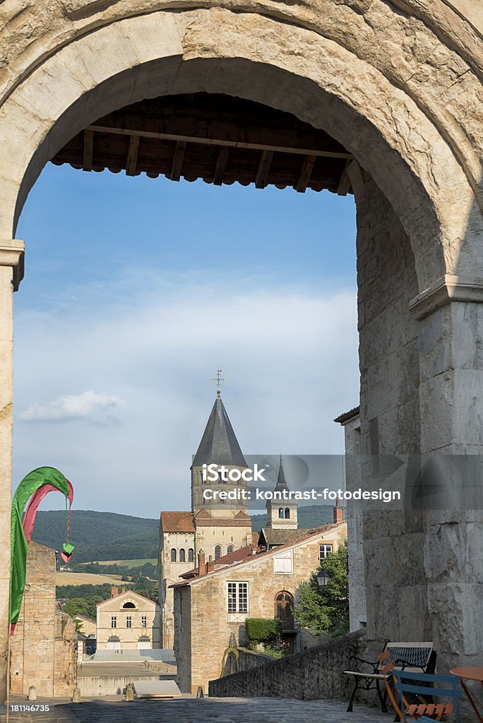 Cluny Abbey Frankreich Benediktinisch Monatery - Lizenzfrei Abtei Stock-Foto