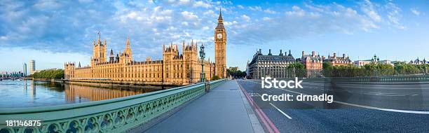 Ponte Di Westminster Alba Panorama - Fotografie stock e altre immagini di Westminster Bridge - Westminster Bridge, City di Westminster - Londra, Alba - Crepuscolo