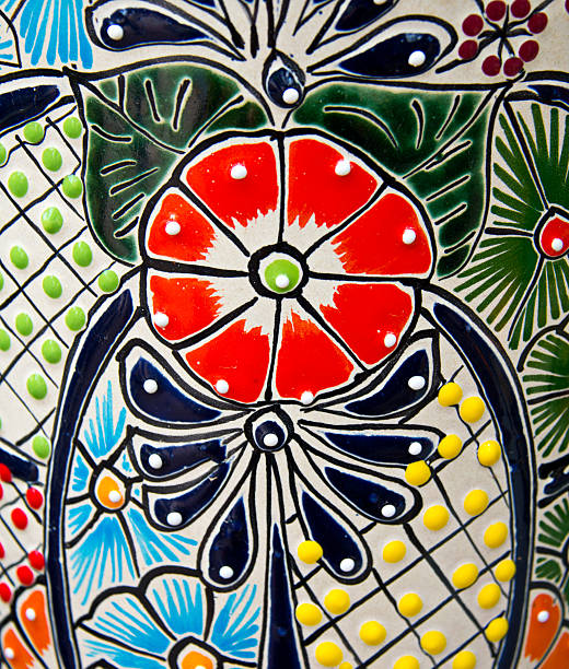 istock Talavera Handcrafted Mexican Ceramic Tile 181146914
