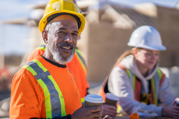 istock African Male Construction Worker Portrait 1811470182