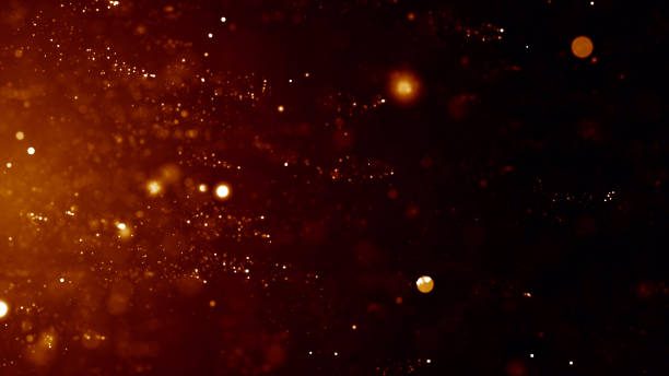 istock Particles dust abstract light bokeh motion titles cinematic background 1811470676