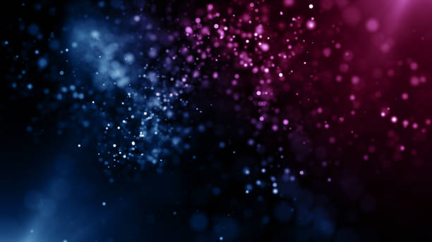 istock Particles dust abstract light bokeh motion titles cinematic background 1811470742