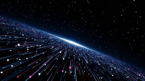 istock Particles dust abstract light bokeh motion titles cinematic background 1811470771