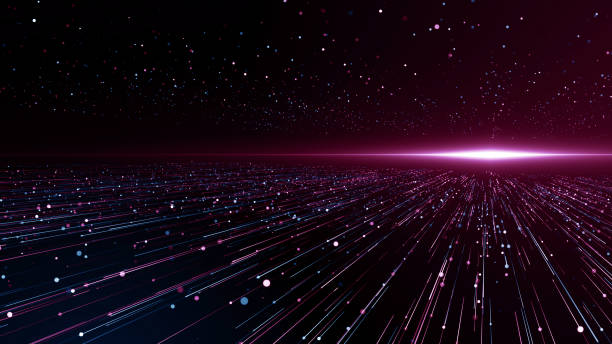 istock Particles dust abstract light bokeh motion titles cinematic background 1811473127