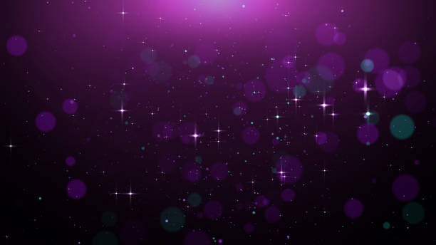 istock Particles dust abstract light bokeh motion titles cinematic background 1811473182