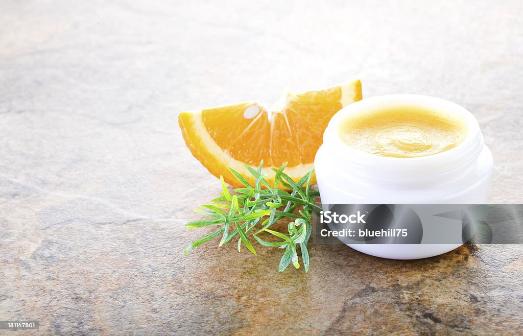 Face cream Face cream rich with vitamin C Beauty Stock Photo