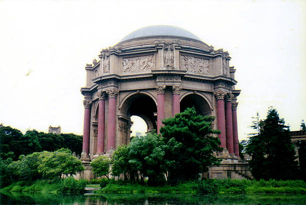 palace of fine arts 2 stock photo