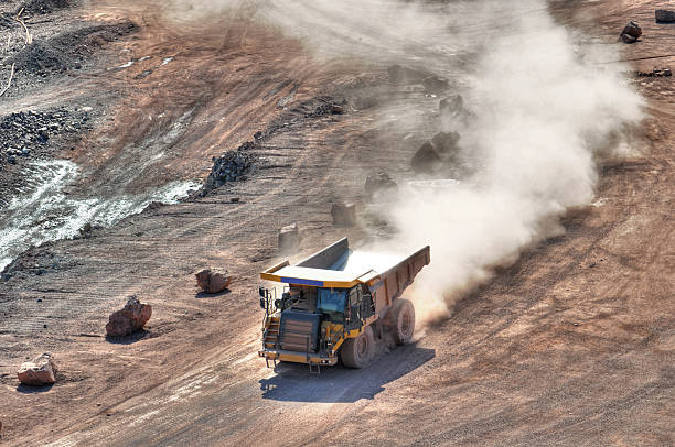 istock HDR of Open-pit Mine with Dump Truck 181148956