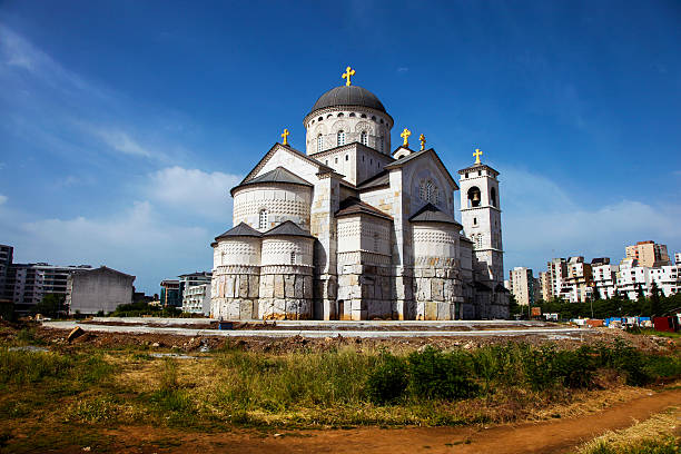 Christ's Resurrection church in Podgorica, Montenegro
