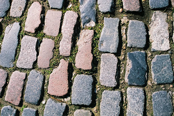 Cobble Stones stock photo