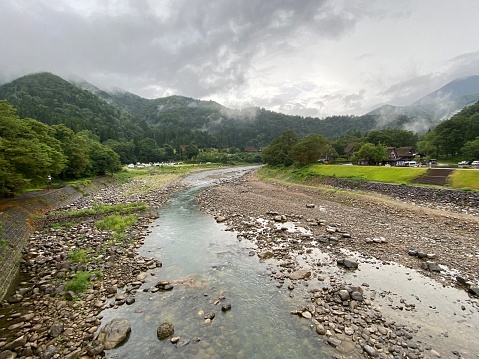 Japan - Shirakawago - Sho river