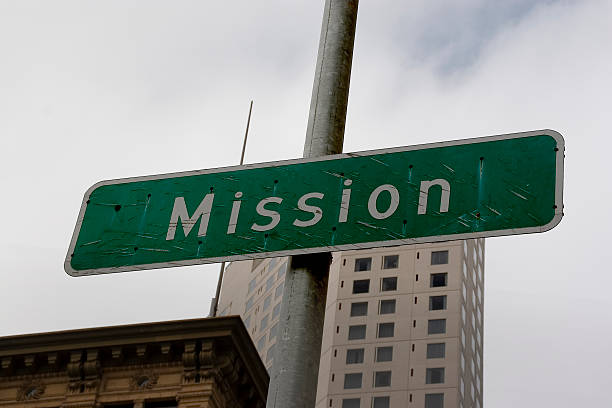 San Francisco: Mission Street stock photo