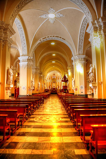 istock Interior one of the churches inside Arequipa Cathedral 181149874