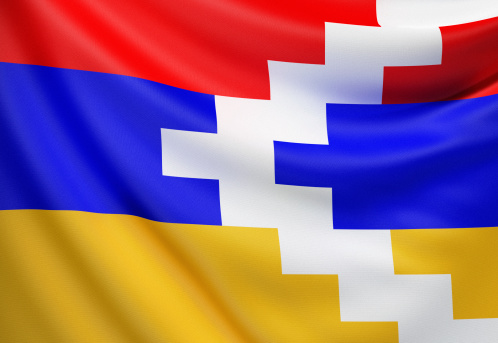 Flag of the Nagorno-Karabakh Republic.