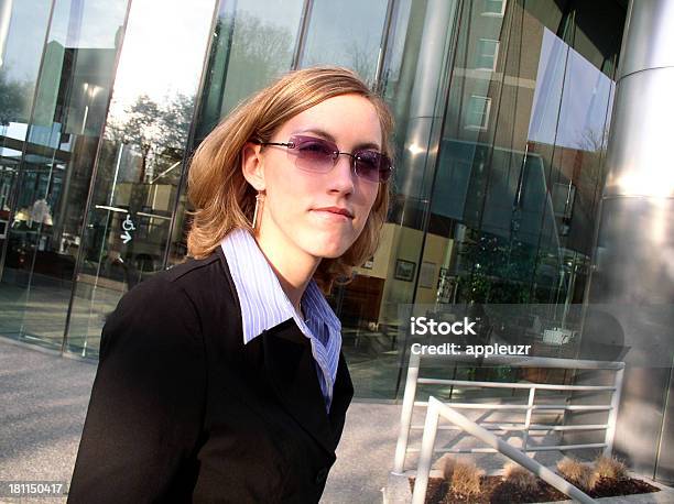 Business Woman And Building 4 Stock Photo - Download Image Now - Adult, Beautiful People, Beauty