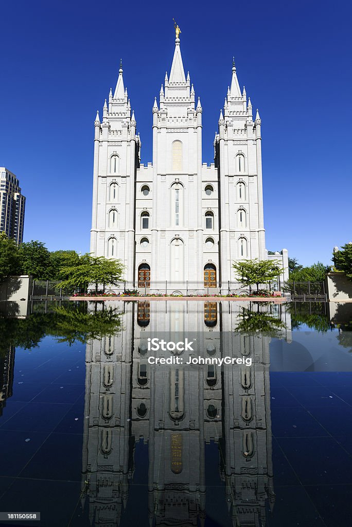 Salt Lake City Mormon Temple - Lizenzfrei Salt Lake City Stock-Foto