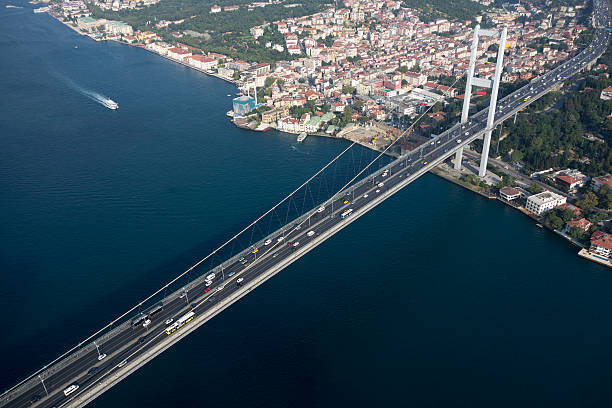istock Aerial view of Istanbul Bosphorus Bridge 181150900