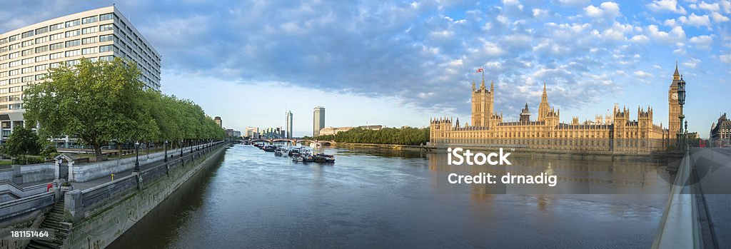 Thames River House Parlamentu Panorama - Zbiór zdjęć royalty-free (Anglia)