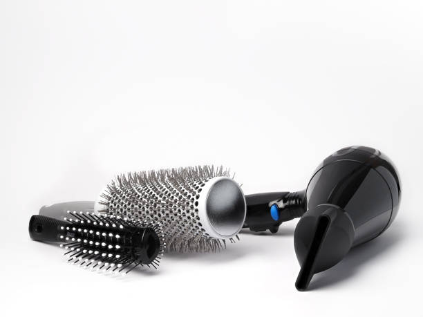 istock hairdresser tools on white background 1811515288