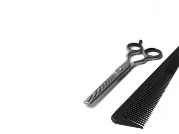 istock hairdresser tools on white background 1811515290