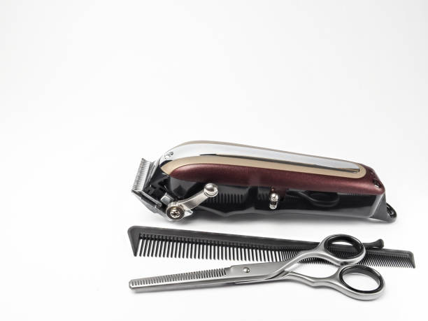 istock hairdresser tools on white background 1811515312