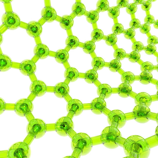 nanotube drugmodel; - hydrogen bonding foto e immagini stock