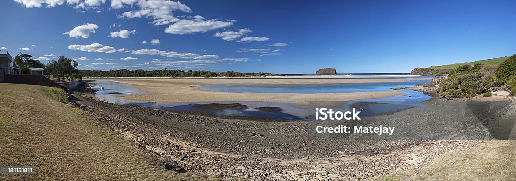 Panoramiczny widok Minnamurra w pobliżu Kiama, NSW, Australia - Zbiór zdjęć royalty-free (Australia)