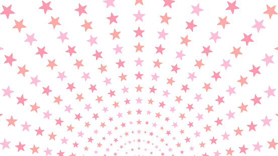 Radial Star Lines Background in Vector