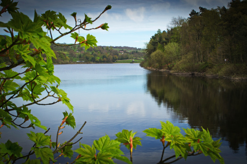 Damflask Reservoir in Yorkshire.