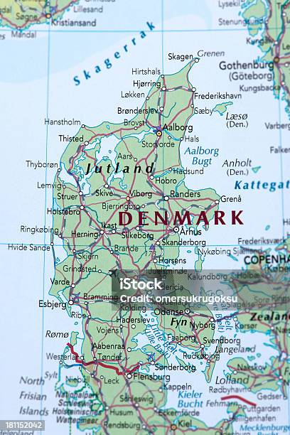 A Dinamarca - Fotografias de stock e mais imagens de Aalborg - Aalborg, Arhus, Cartografia