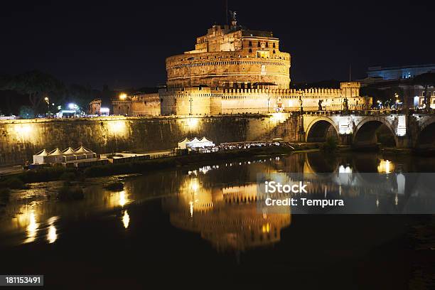 Castel Sant Angelo Itália Roma - Fotografias de stock e mais imagens de Anjo - Anjo, Ao Ar Livre, Arcaico