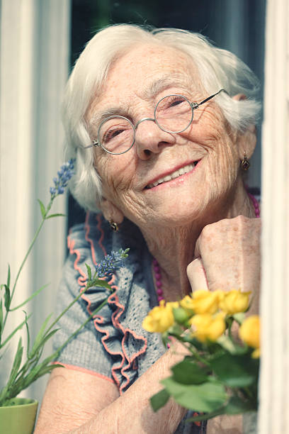 istock Cheerful grandmother 181153576