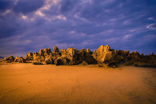 istock Umdloti Beach Rock castles 181153984