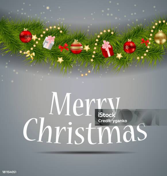 Abstract Beauty Christmas And New Year Background Vector Illustration Stock Illustration - Download Image Now