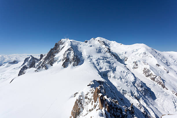 istock Mont Blanc Summit from Aiguille du Midi, Chamonix, France 181154063