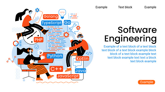 Programming Web Banner Stock Illustration - Download Image Now ...