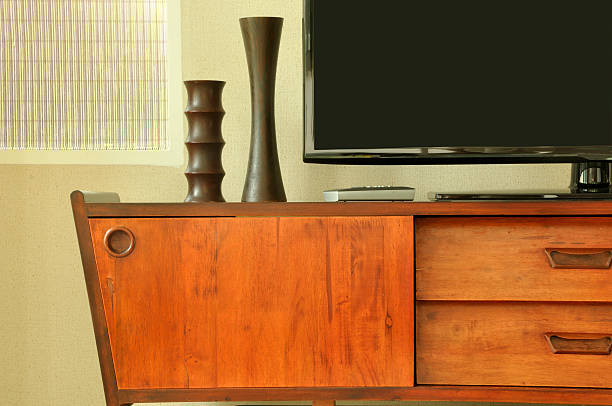 istock retro decoration on television cabinet 181154831