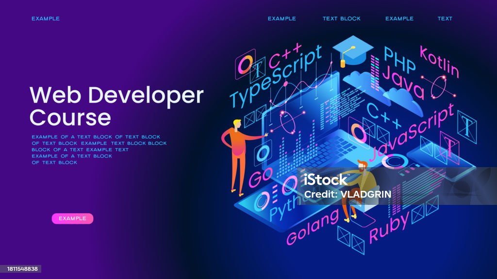 Programming Web Banner Stock Illustration - Download Image Now ...